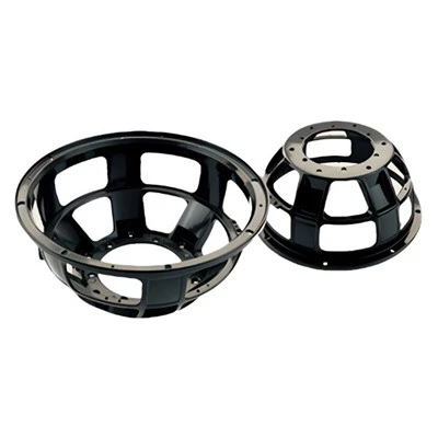 Lautsprecherzubehör, am Auto montierter 12-Zoll-Aluminium-Waschbeckenrahmen, Autolautsprecher-Gussaluminium-Waschbeckenrahmen